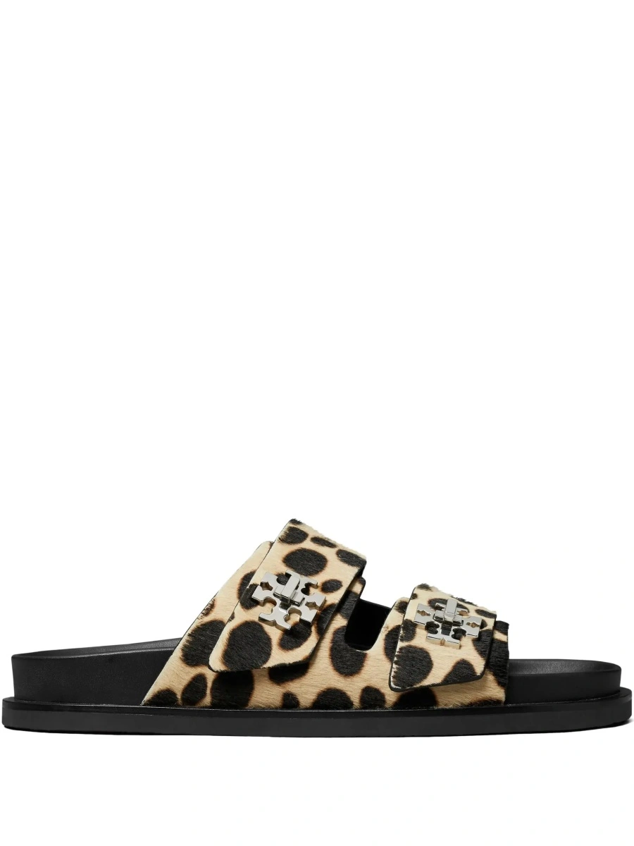Sandale Tory Burch maro din piele - Img 7