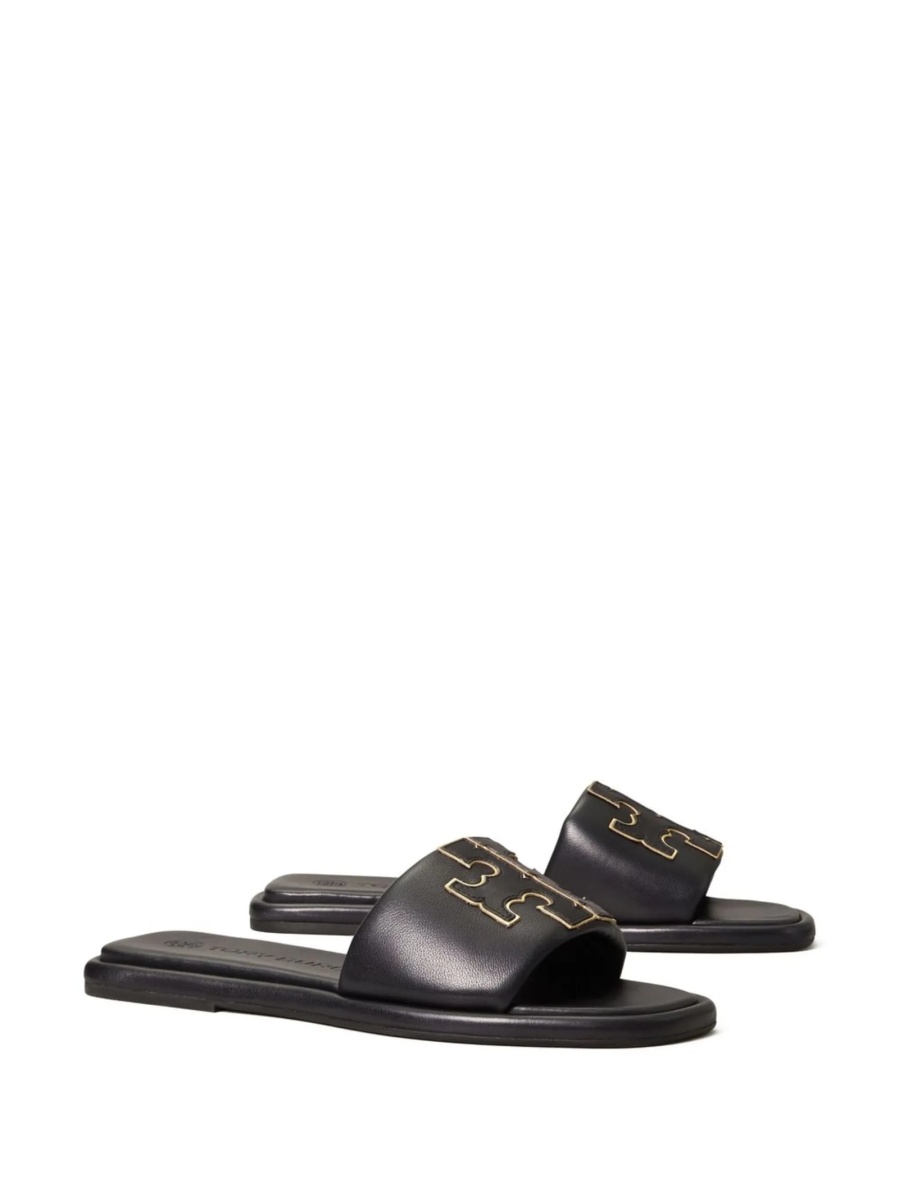 Sandale Tory Burch negre din piele - Img 2