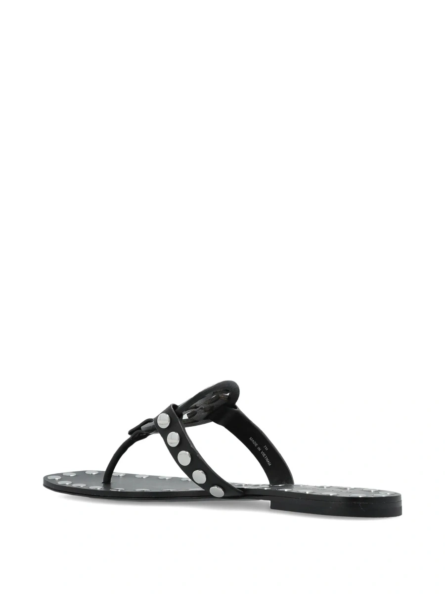 Sandale Tory Burch negre din piele - Img 7