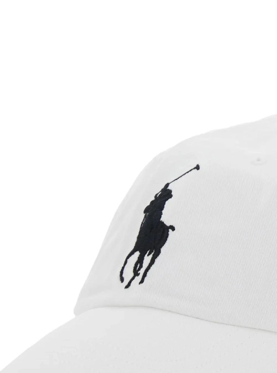 Sapca Ralph Lauren alba din bumbac - Img 3