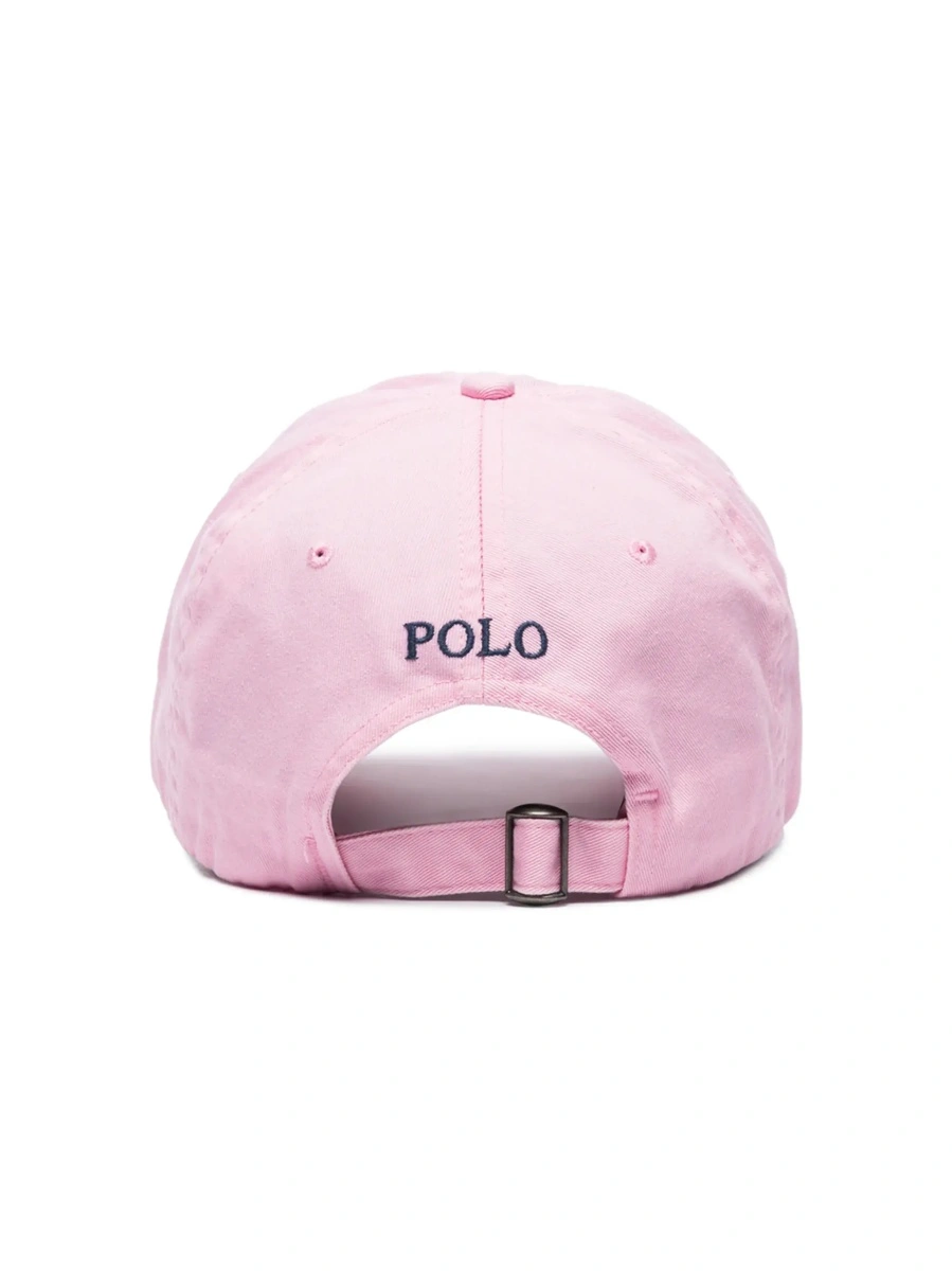 Sapca Ralph Lauren roz din bumbac - Img 6
