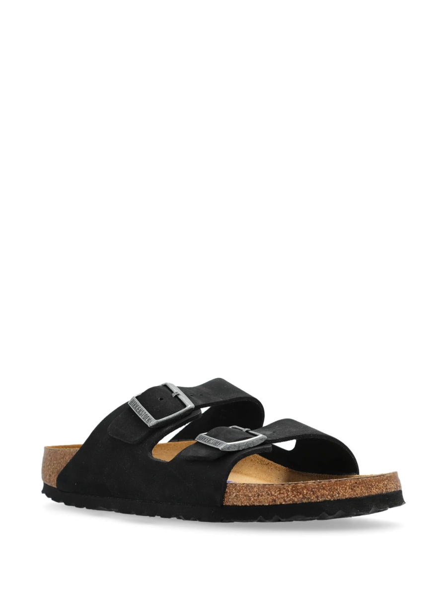 Slapi Birkenstock arizona negri din piele - Img 2