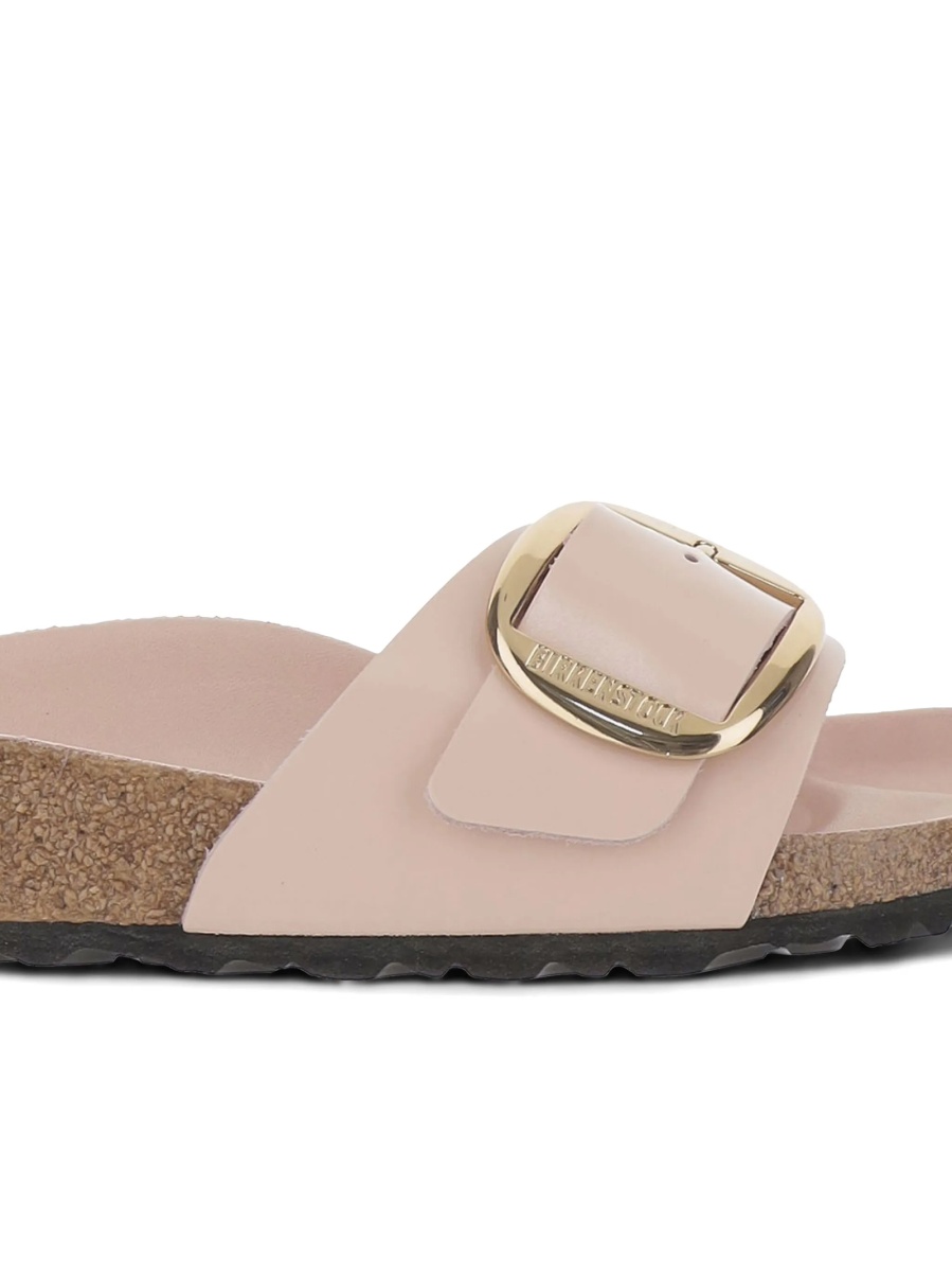 Slapi Birkenstock roz din piele - Img 5