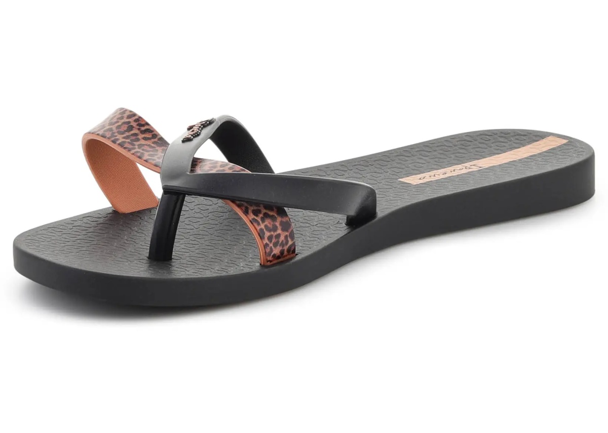 Slapi KIREI CHIC FEM BLACK/BEIGE - Img 3