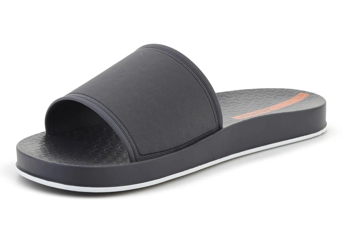 Slapi SPORTY AD GREY/ORANGE GREY - Img 3