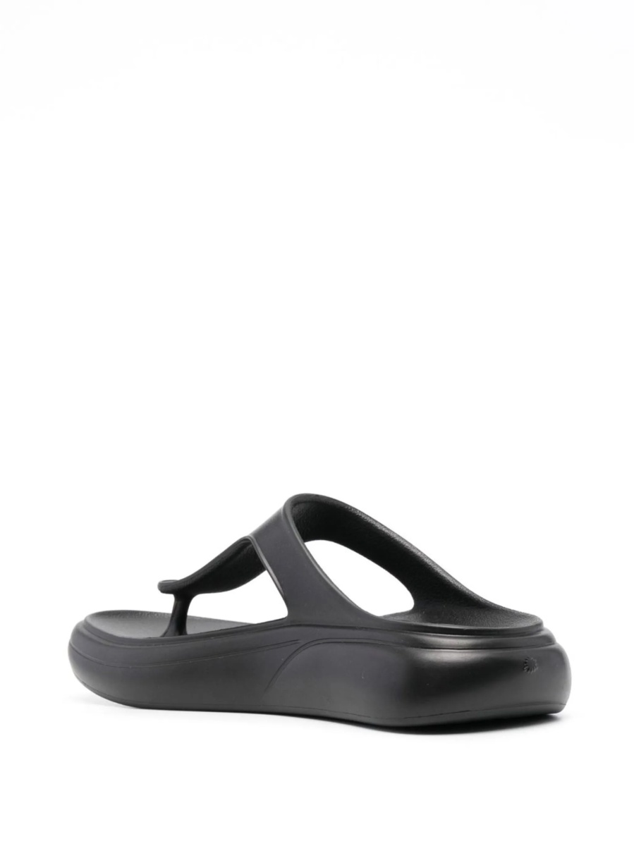 Slapi Stuart Weitzman negri din cauciuc - Img 3