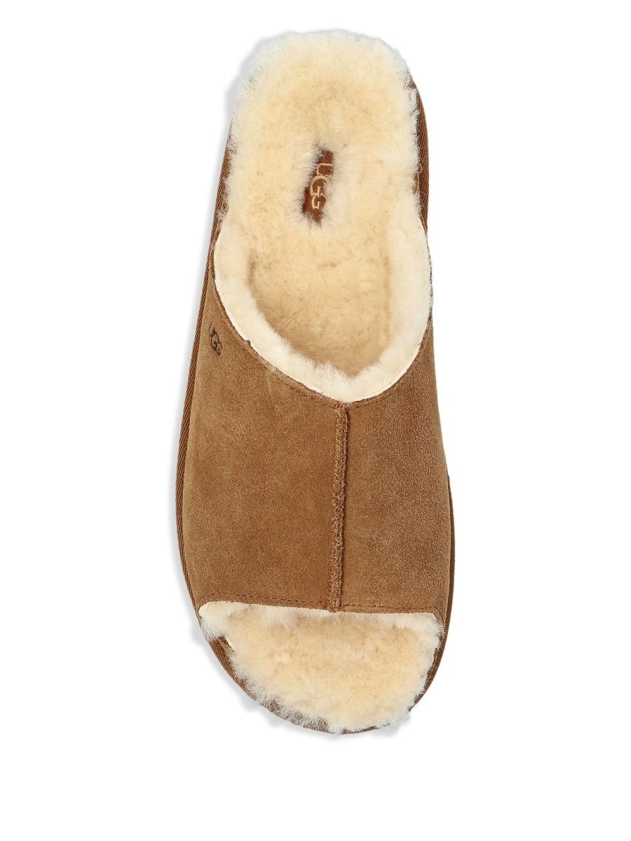 Slapi UGG maro din piele intoarsa - Img 4