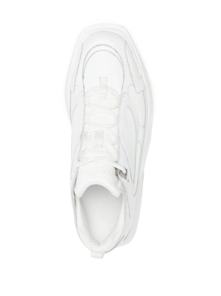 Sneakers 1017 ALYX 9SM albi din piele - Img 4