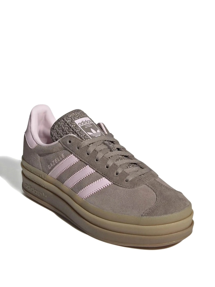 Sneakers adidas Originals maro din piele intoarsa - Img 2