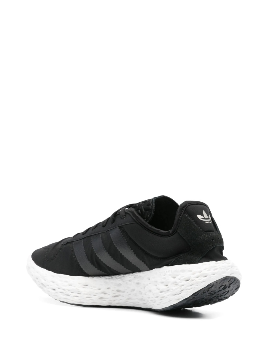 Sneakers adidas Originals negri din material textil - Img 3