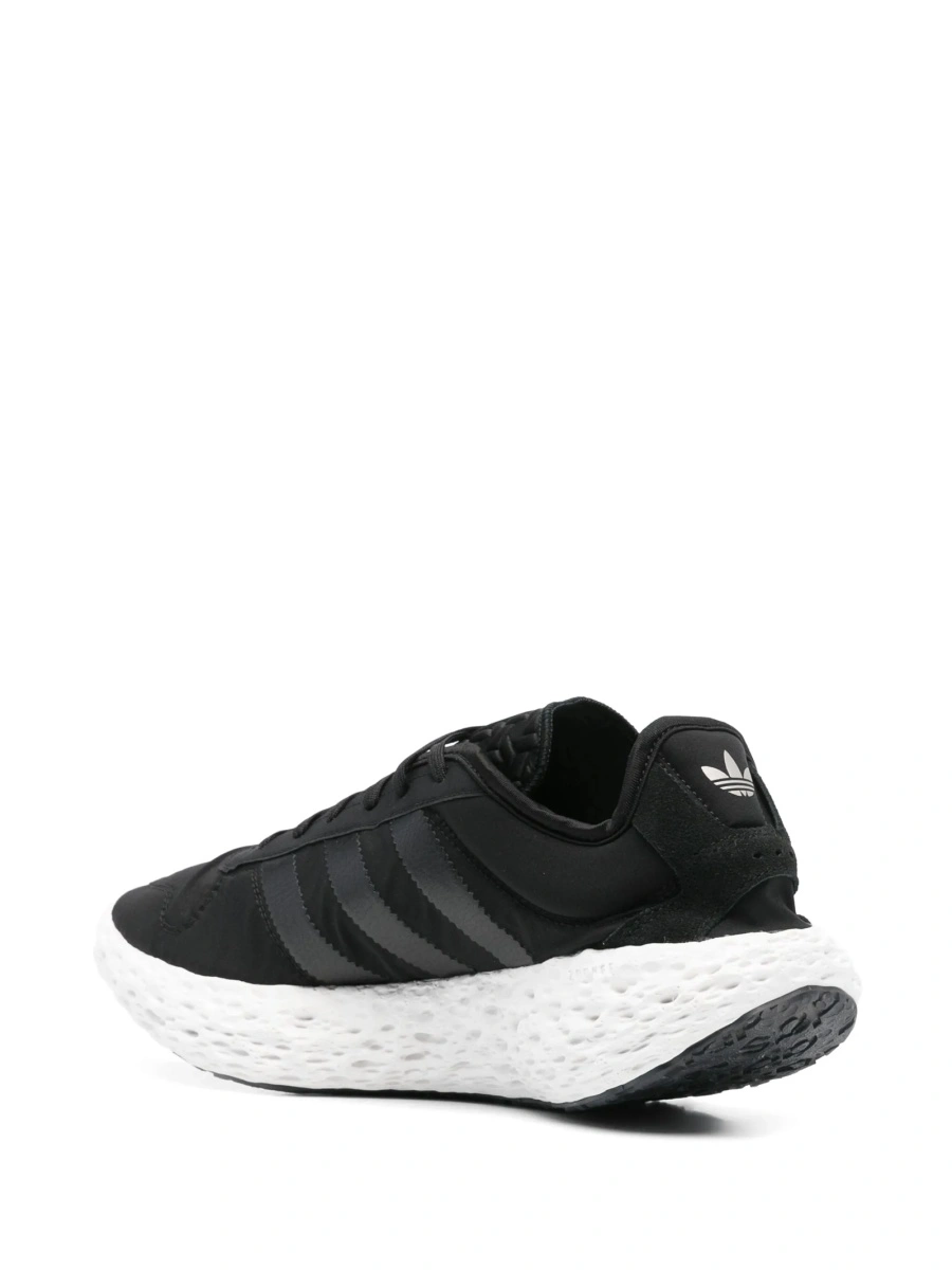 Sneakers adidas Originals negri din material textil - Img 3