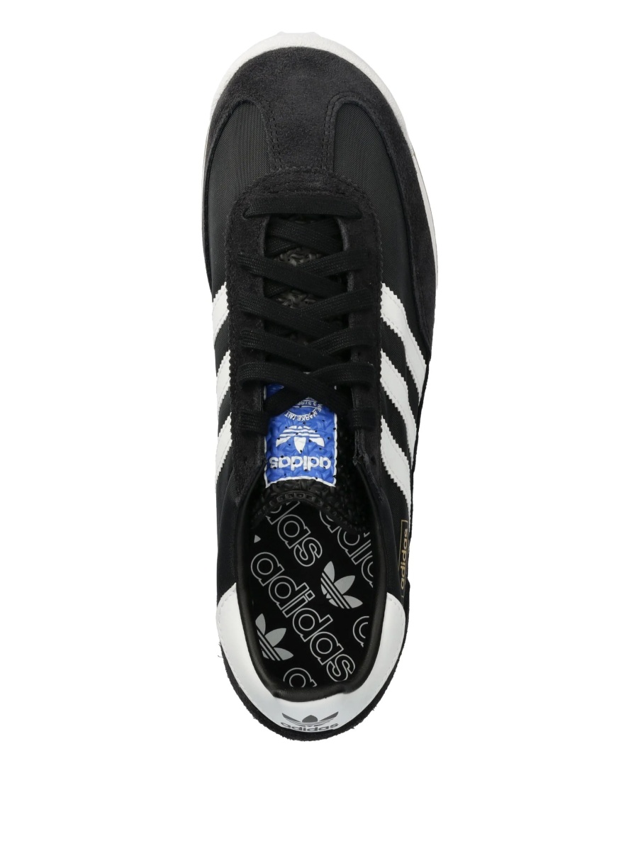 Sneakers adidas Originals negri din nylon si piele intoarsa - Img 4