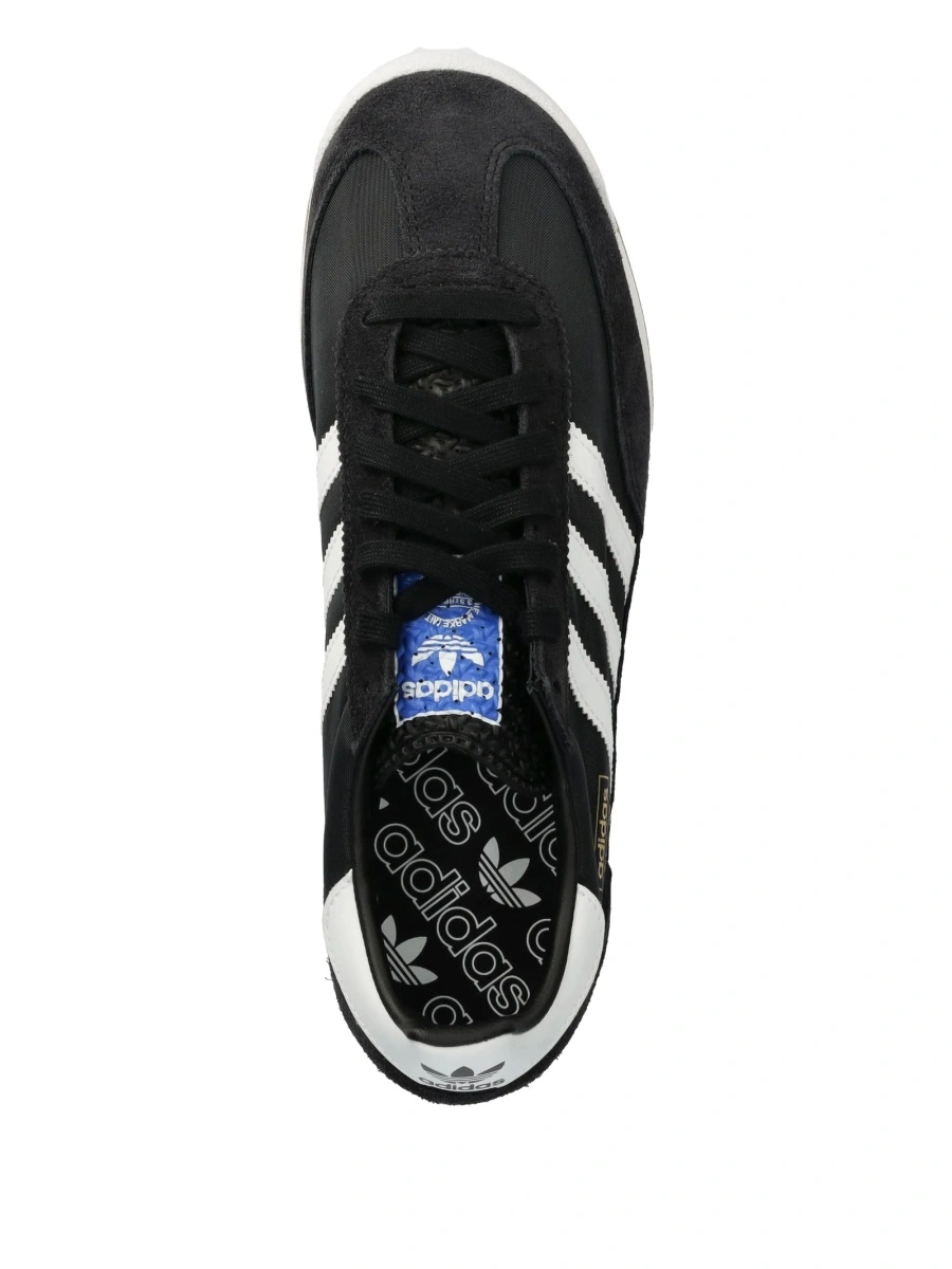Sneakers adidas Originals negri din nylon si piele intoarsa - Img 4