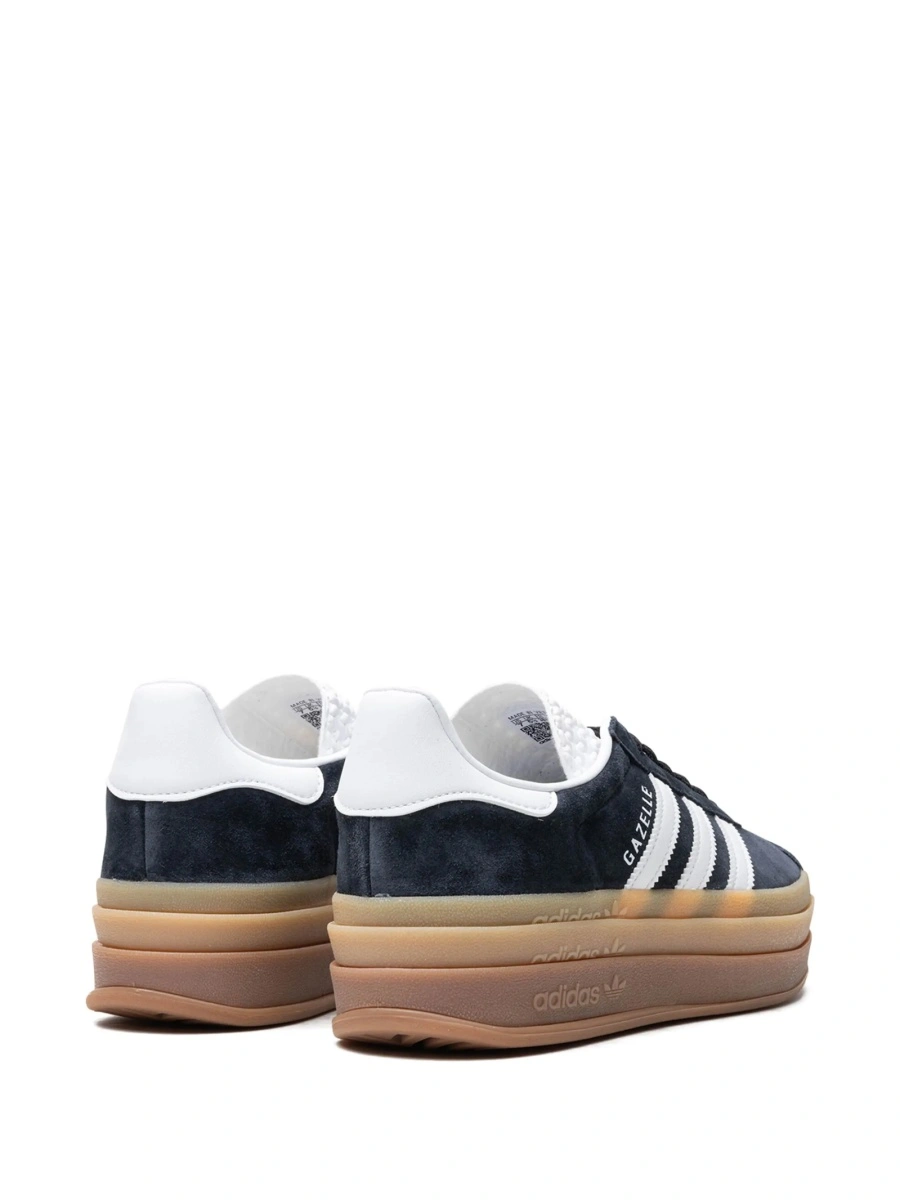 Sneakers adidas Originals negri din piele intoarsa - Img 3