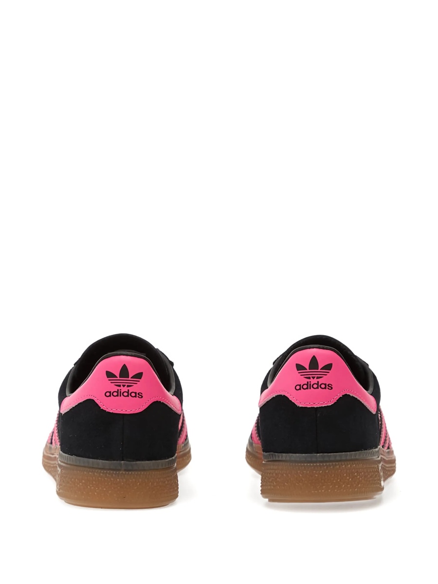 Sneakers adidas Originals negri din piele si piele intoarsa - Img 3