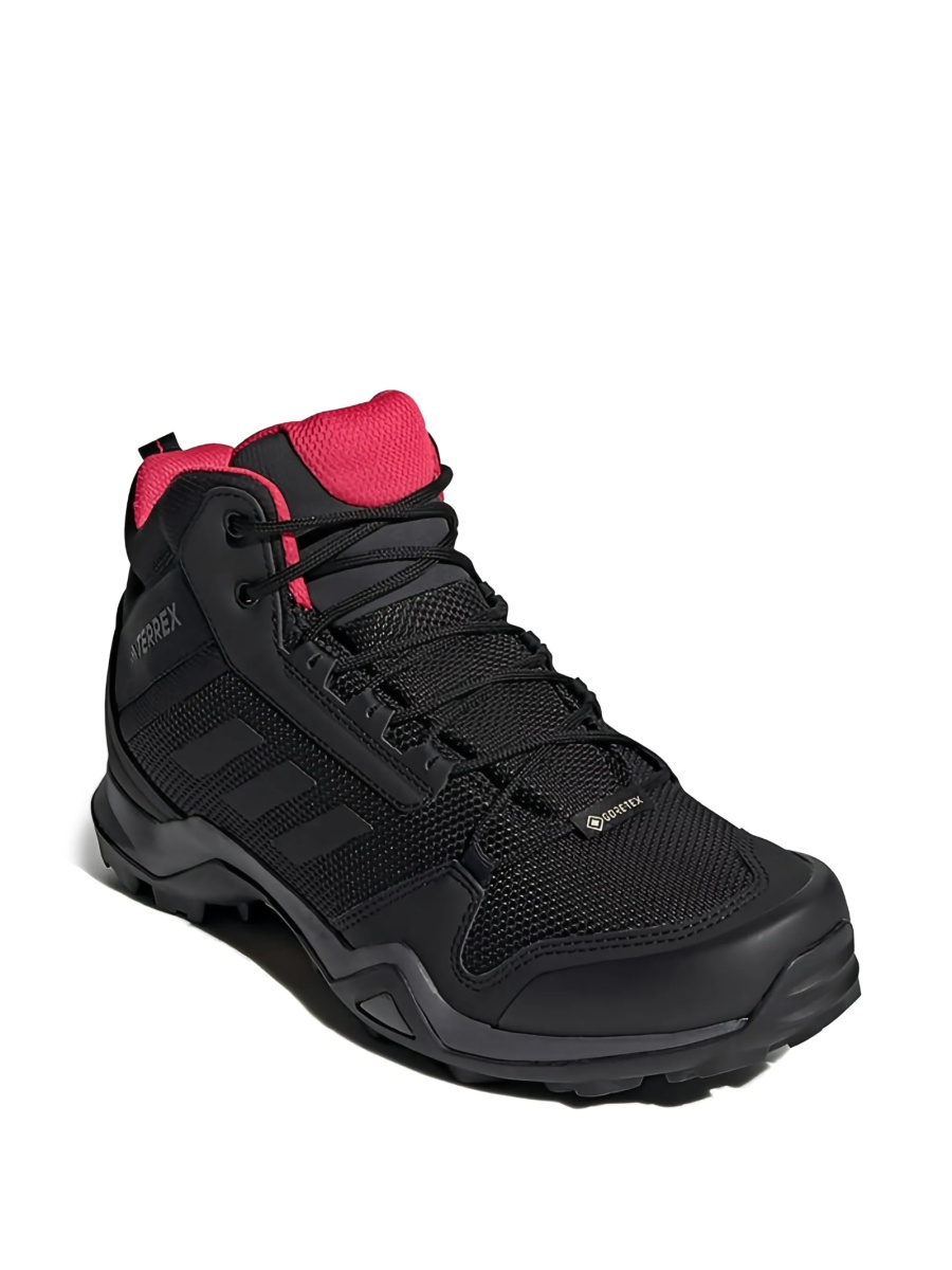 Sneakers adidas Performance negri din poliuretan si plasa - Img 2