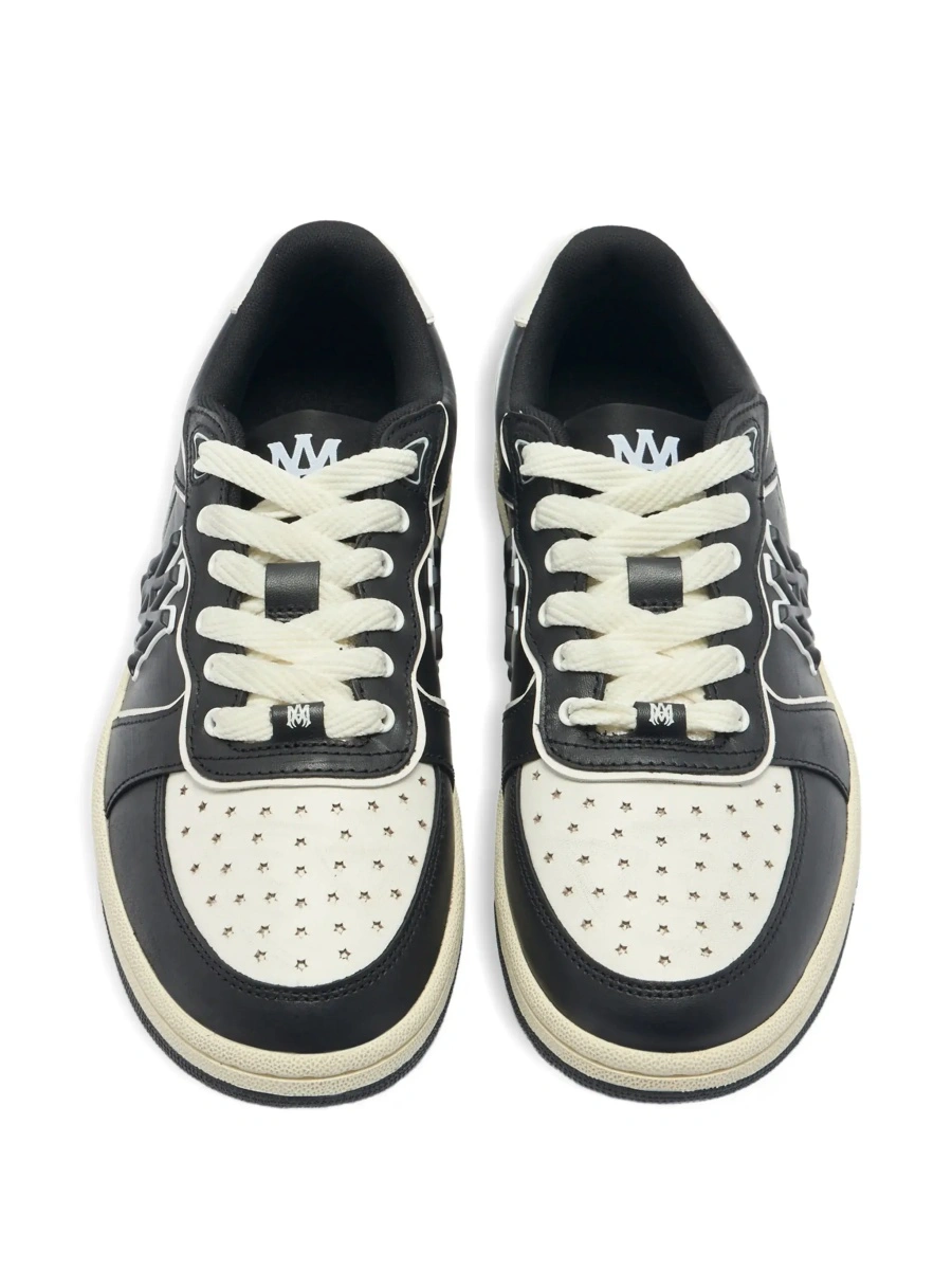 Sneakers AMIRI negri din piele 'NEWPORT' - Img 5