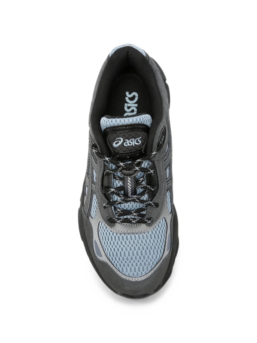 Sneakers ASICS albastri din plasa si material textil - Img 4