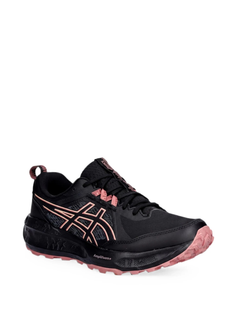 Sneakers ASICS negri din material textil si poliuretan - Img 2