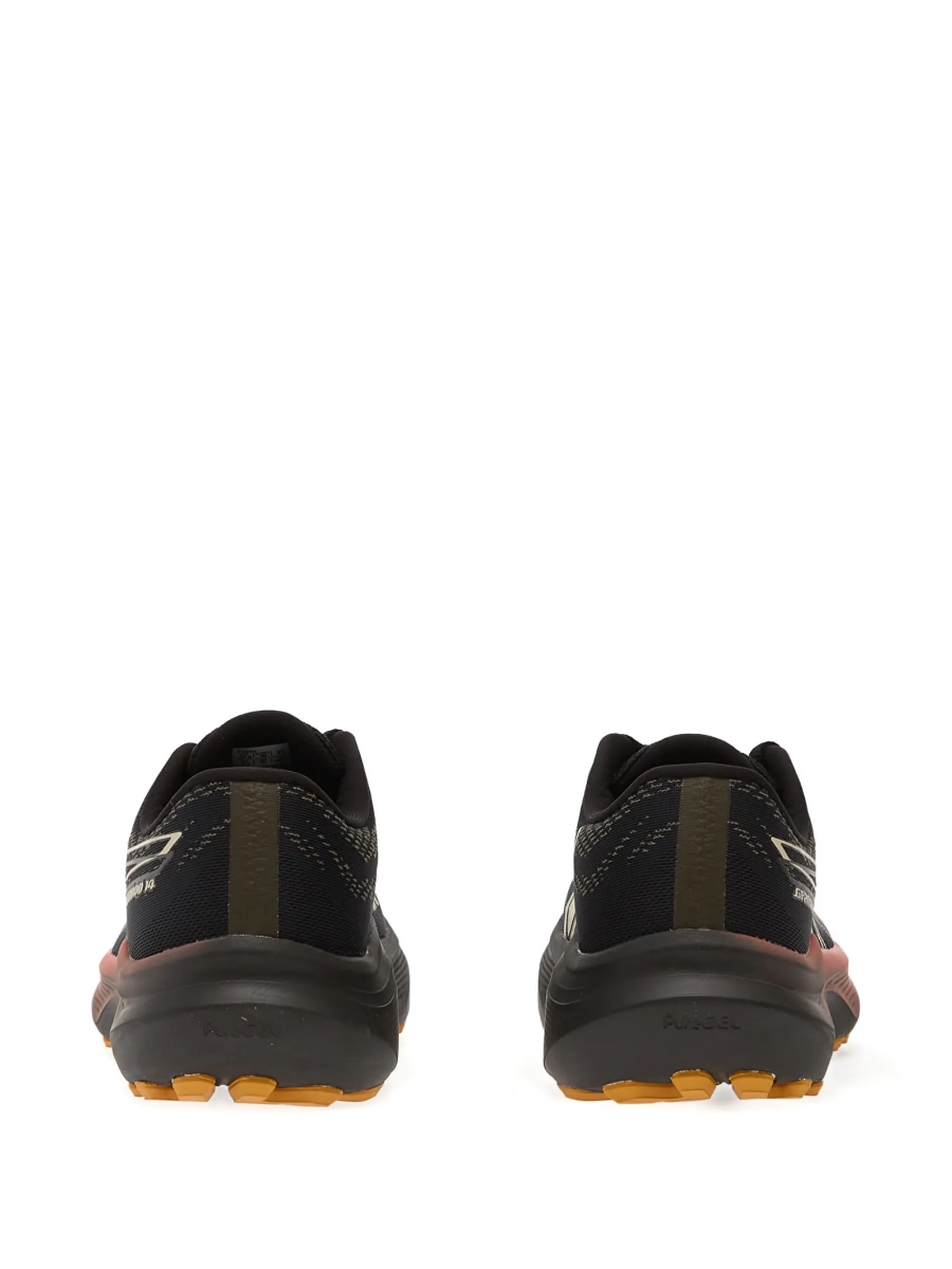 Sneakers ASICS negri din material textil - Img 3