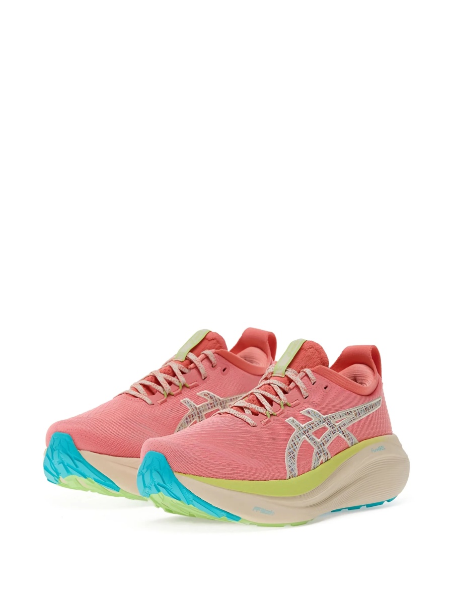 Sneakers ASICS neutri din material textil - Img 2
