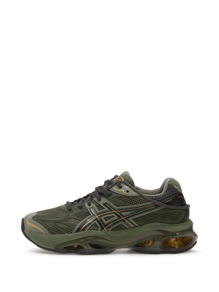 Sneakers ASICS verzi din plasa si poliuretan - Img 4