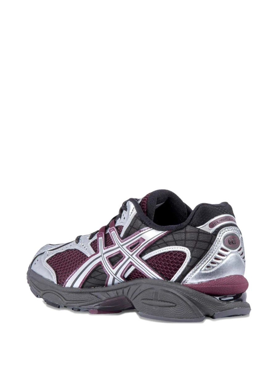 Sneakers ASICS violet din material textil - Img 3
