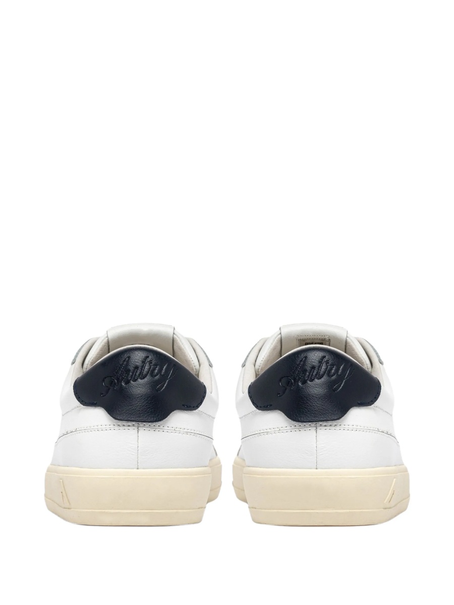 Sneakers AUTRY albi din nylon si piele - Img 3