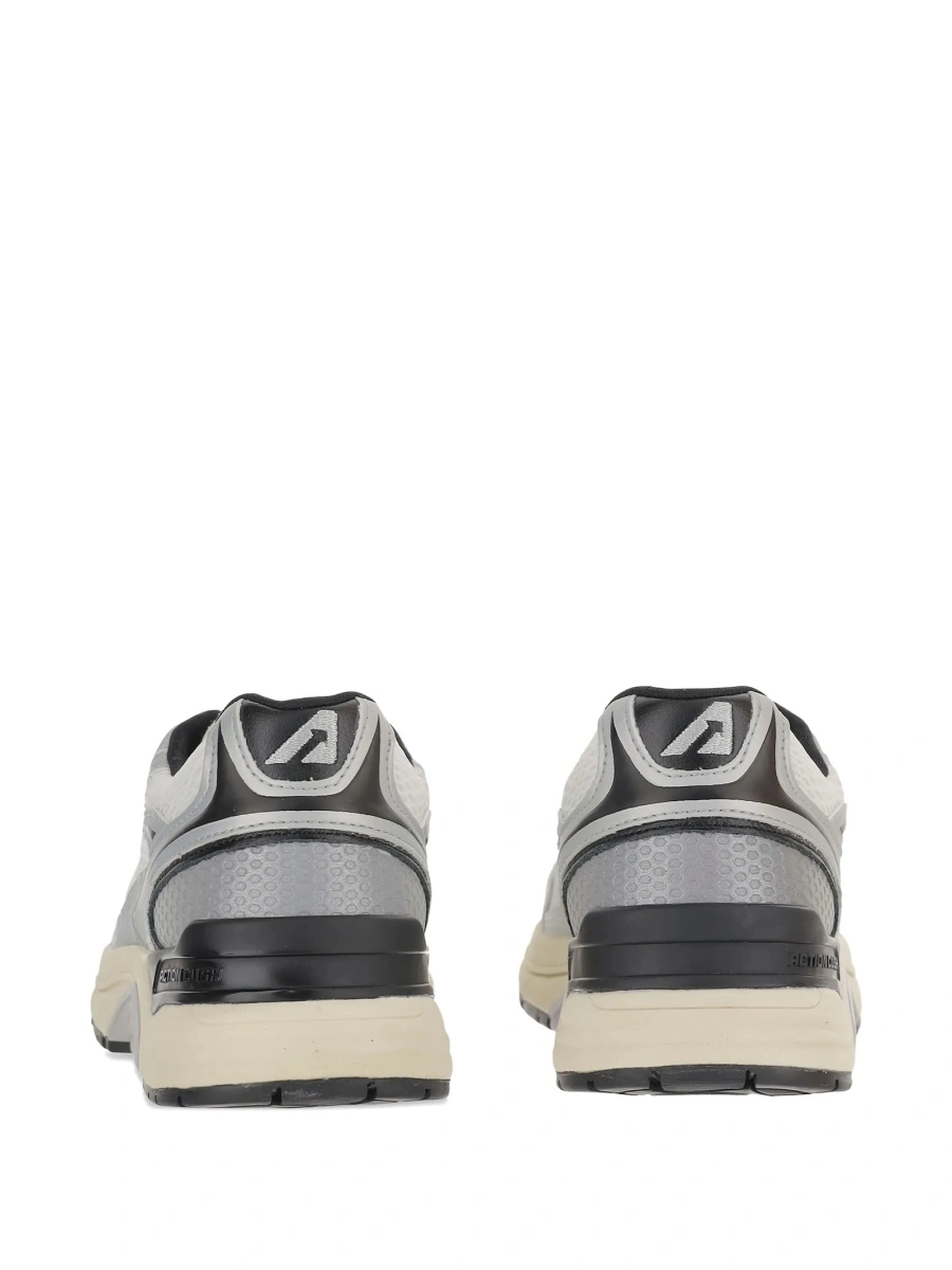 Sneakers AUTRY albi din piele si plasa - Img 3