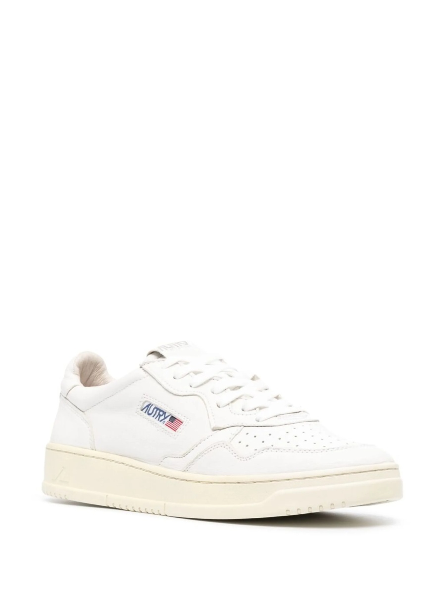 Sneakers AUTRY albi din piele - Img 2