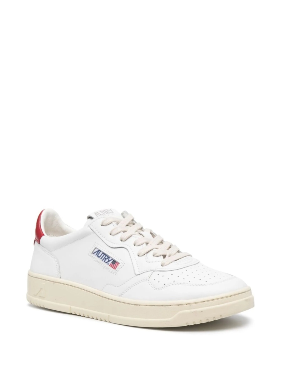 Sneakers AUTRY albi din piele - Img 2