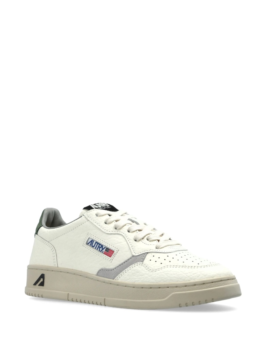 Sneakers AUTRY albi din piele - Img 2