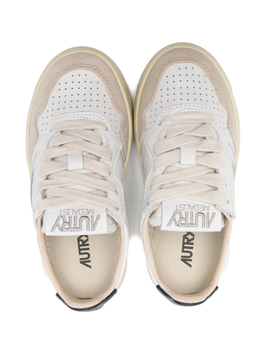 Sneakers AUTRY albi din piele - Img 3