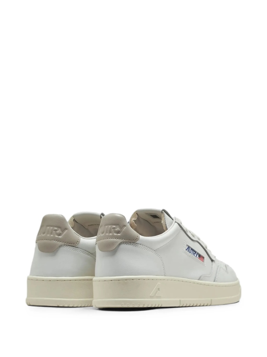 Sneakers AUTRY albi din piele - Img 3