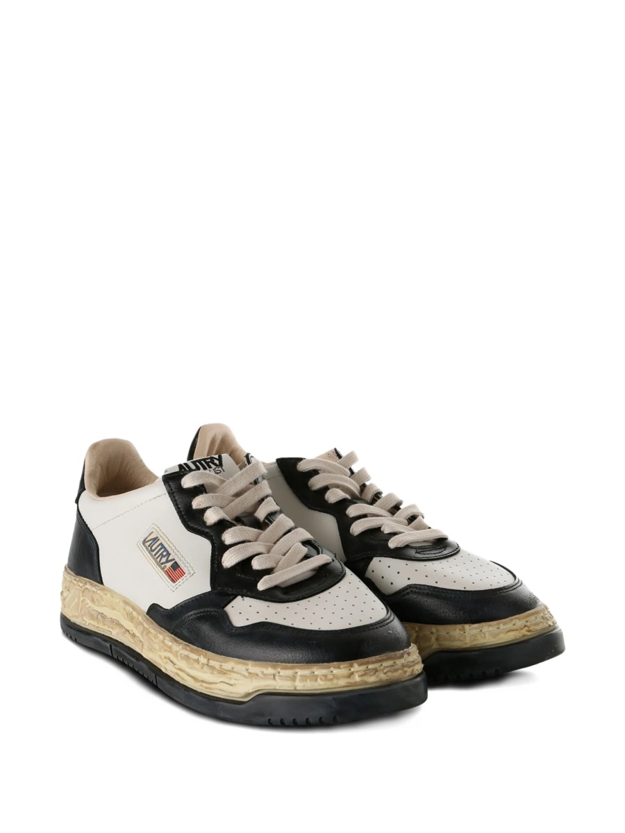 Sneakers AUTRY albi din piele - Img 2