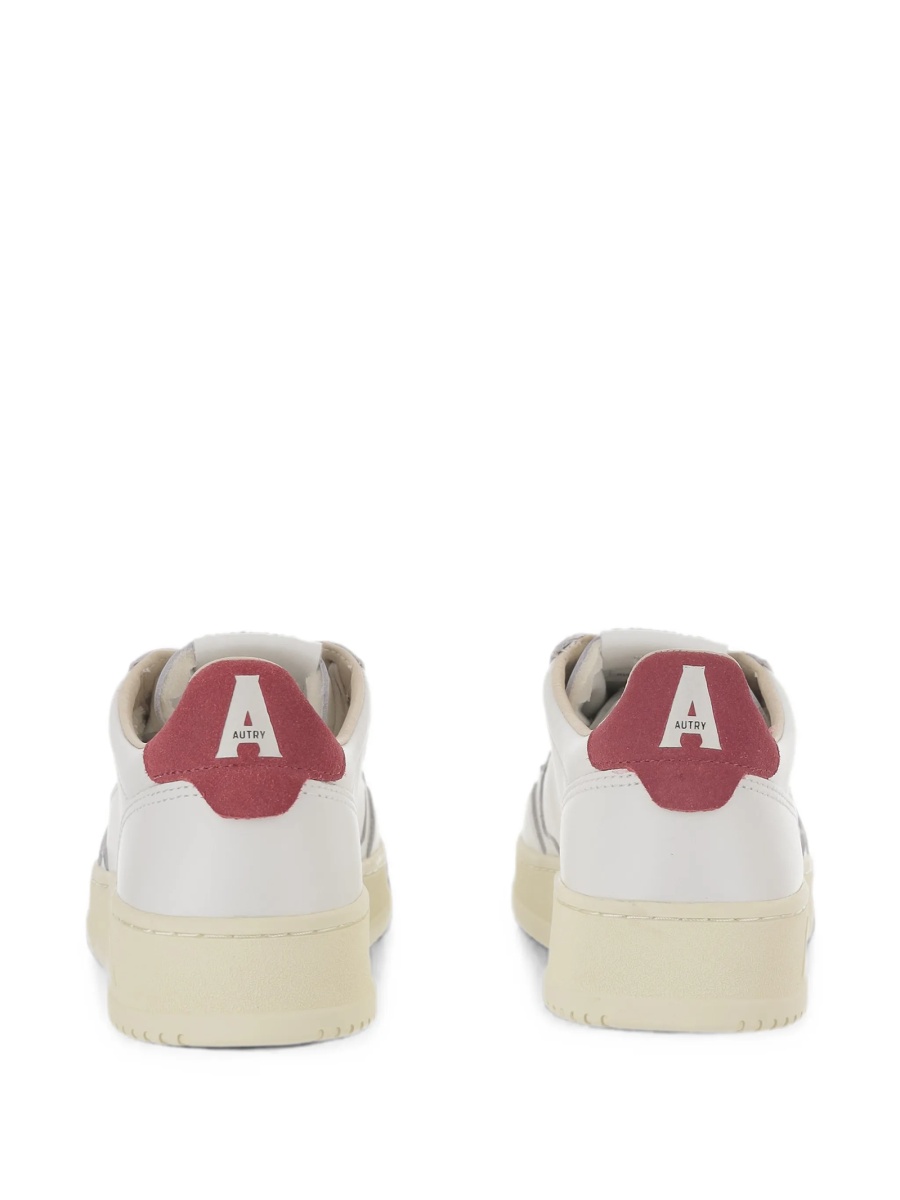 Sneakers AUTRY albi din piele - Img 3