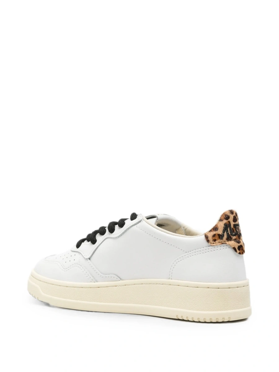 Sneakers AUTRY albi din piele - Img 3