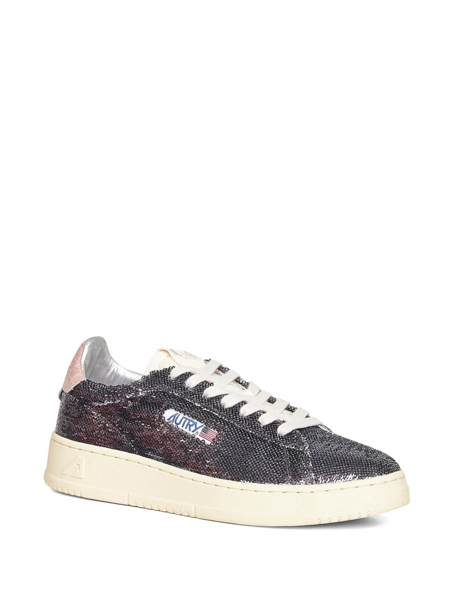 Sneakers AUTRY gri din polyester si nylon - Img 2
