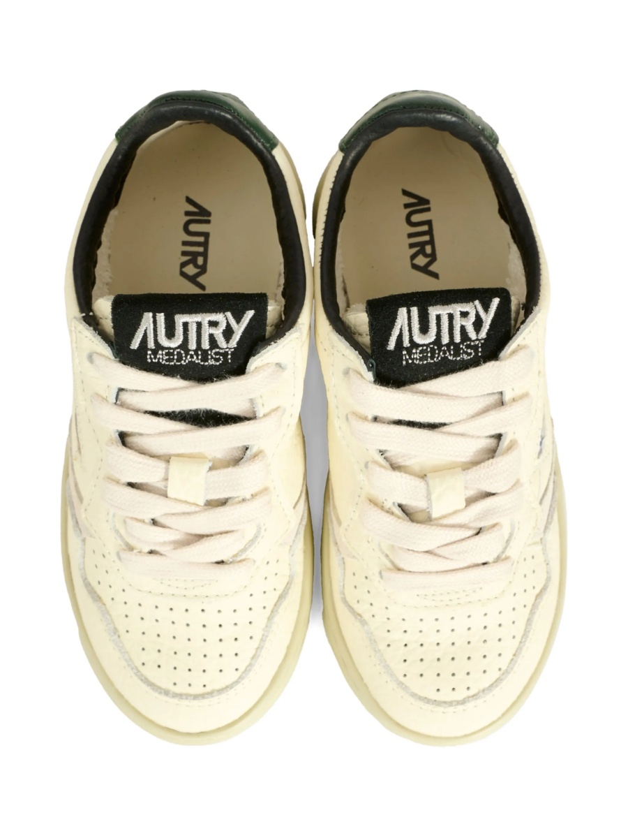 Sneakers AUTRY neutri din piele - Img 3