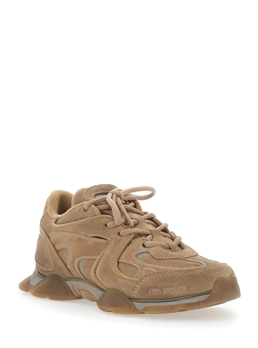 Sneakers AXEL ARIGATO bej din piele si material textil - Img 2