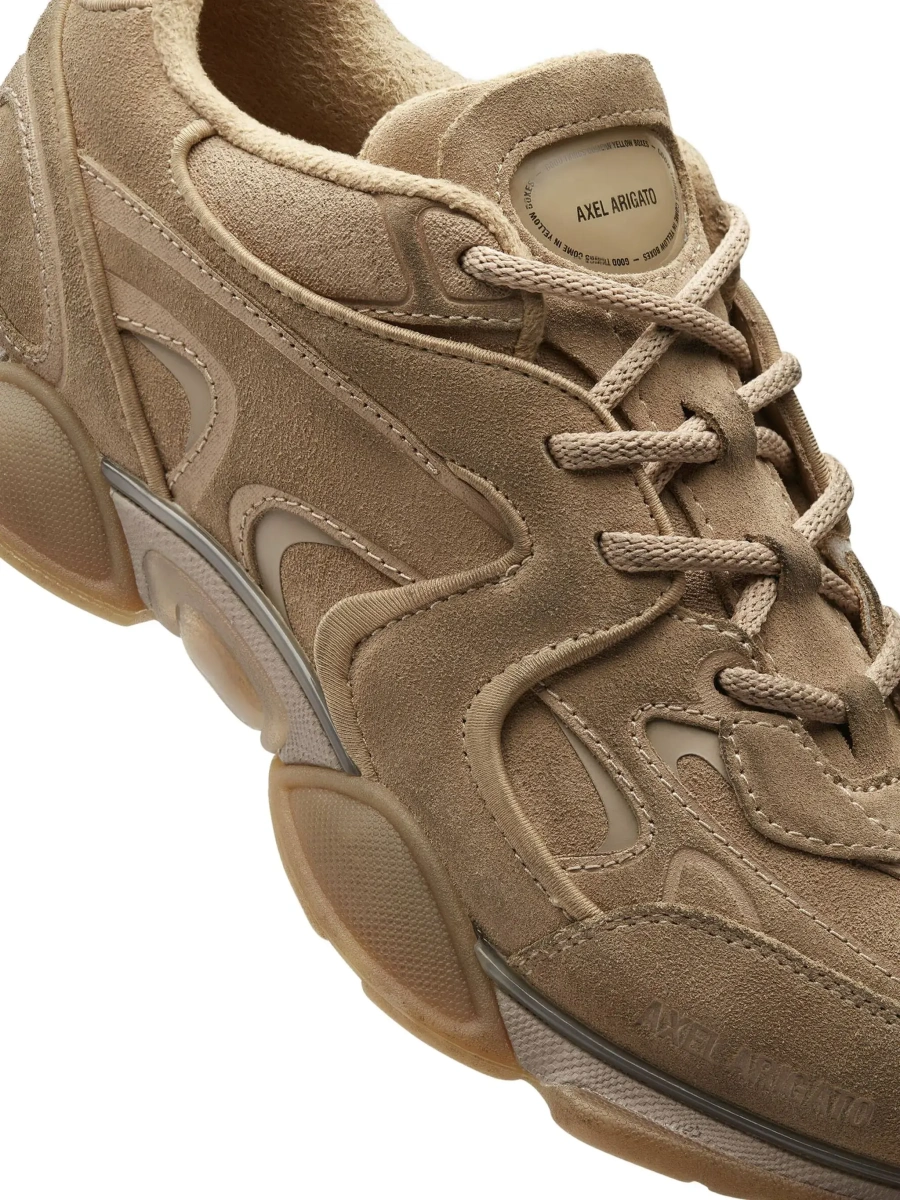 Sneakers AXEL ARIGATO bej din piele si material textil - Img 7