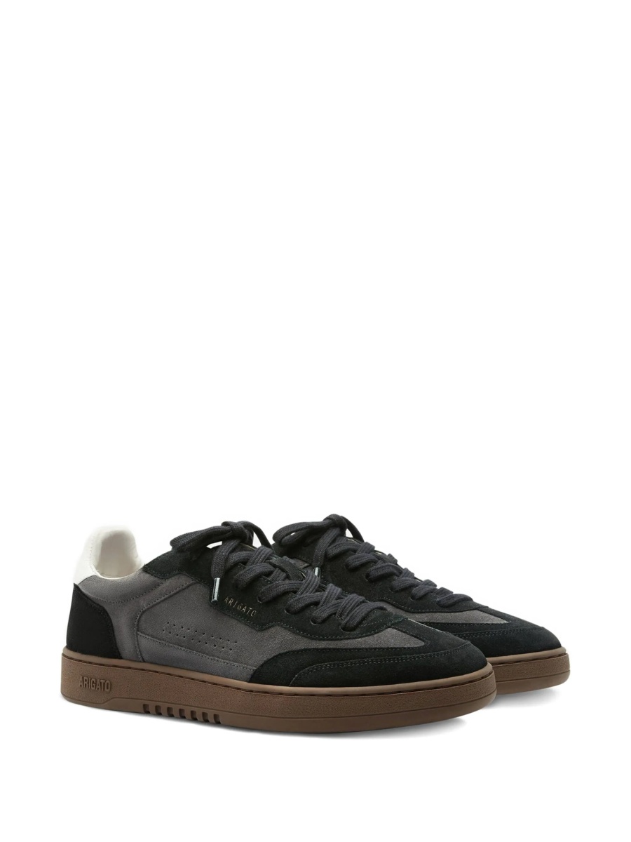 Sneakers AXEL ARIGATO gri din piele intoarsa si piele - Img 2