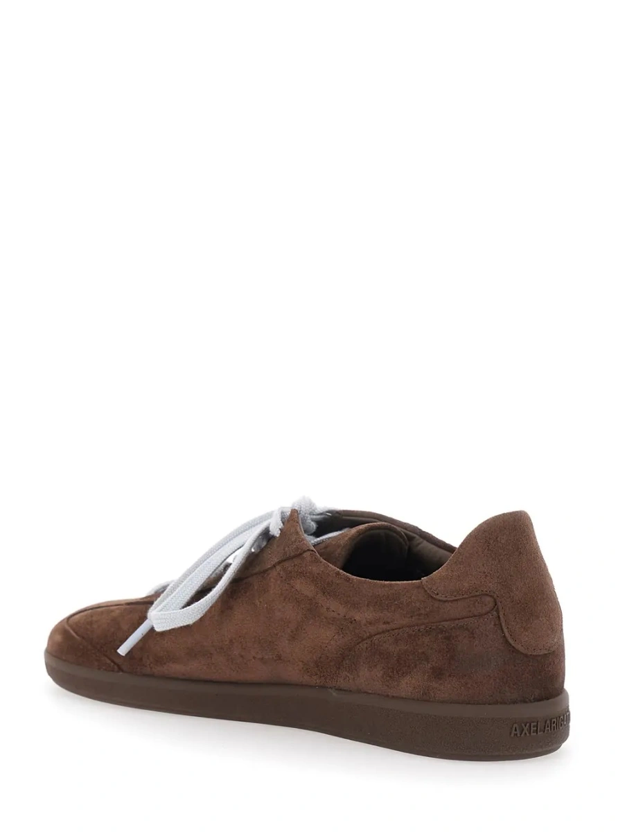 Sneakers AXEL ARIGATO maro din piele si material textil - Img 3