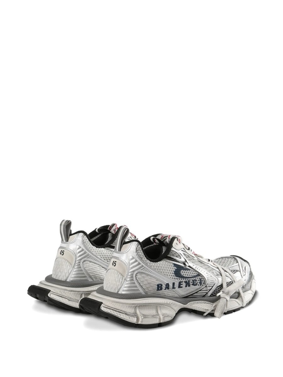 Sneakers Balenciaga 3XL albi din polyester si poliuretan - Img 3
