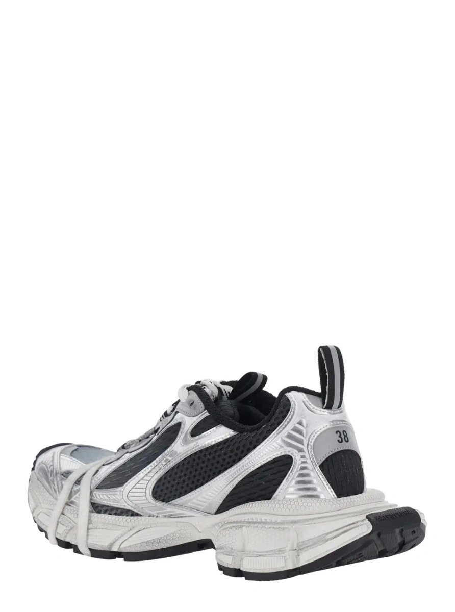 Sneakers Balenciaga gri din material tehnic - Img 2