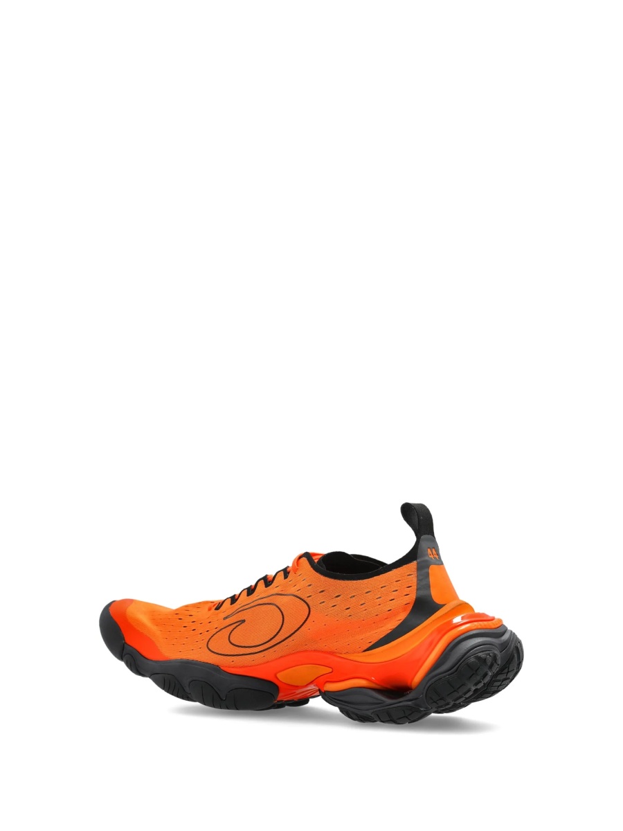 Sneakers Balenciaga portocalii din polyester - Img 3