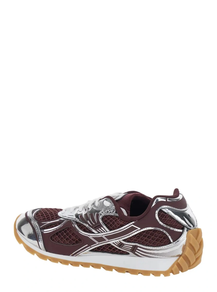 Sneakers Bottega Veneta mov din tesatura tehnica - Img 3
