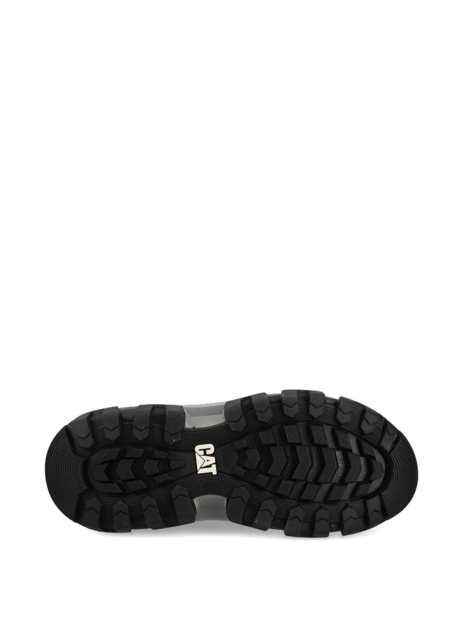 Sneakers Caterpillar gri din piele intoarsa - Img 3