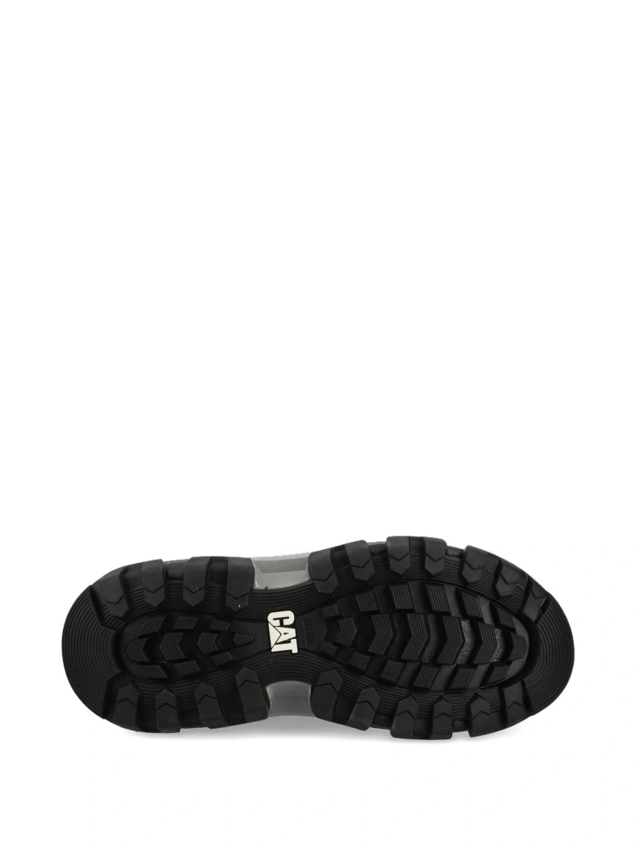 Sneakers Caterpillar gri din piele intoarsa - Img 3