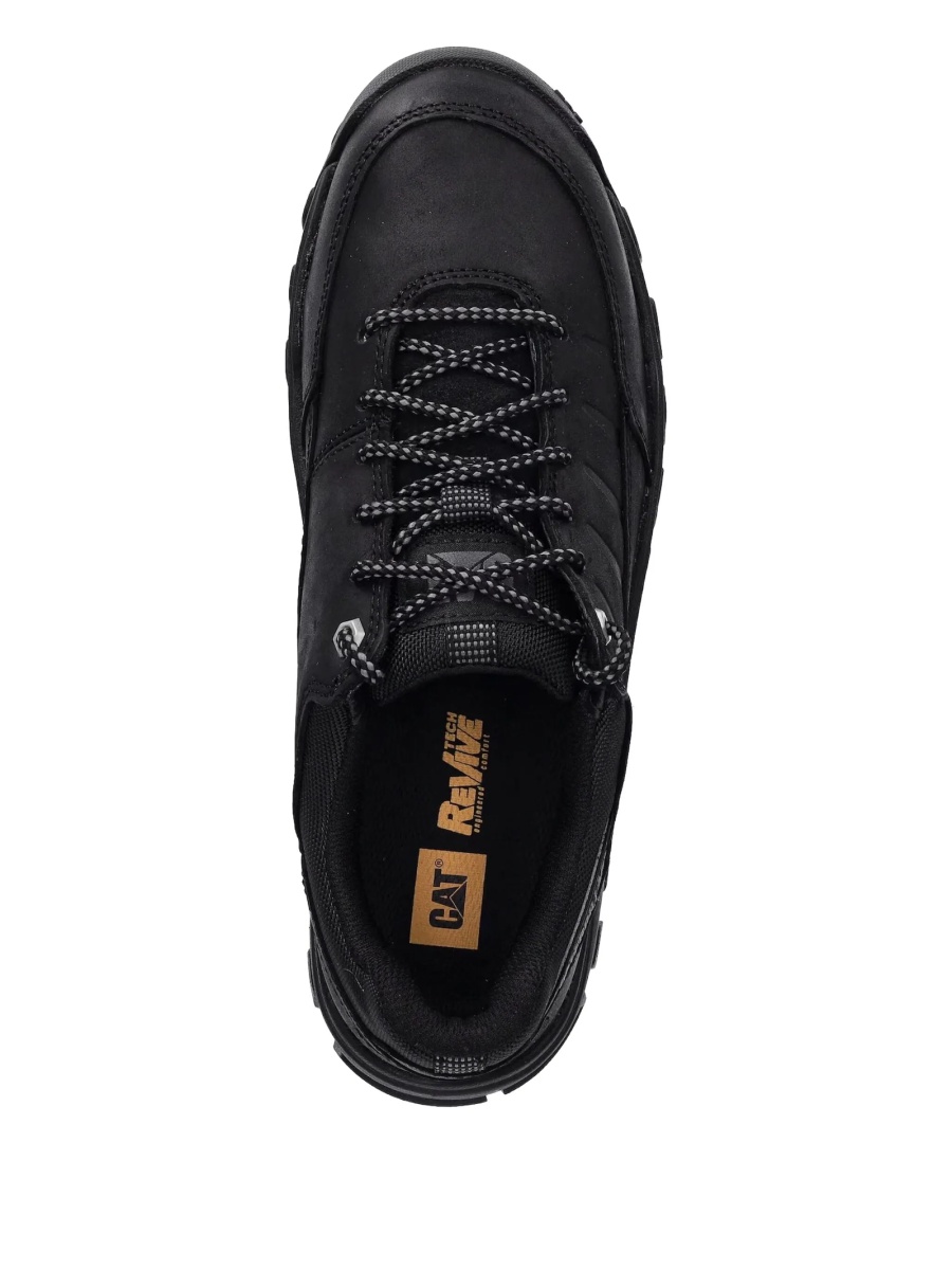 Sneakers Caterpillar negri din piele - Img 4